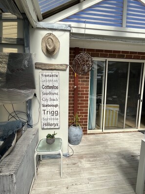Exterior detail - Home away from home, super comfy inside and out with pool, pizza oven and bbq (Hilton)