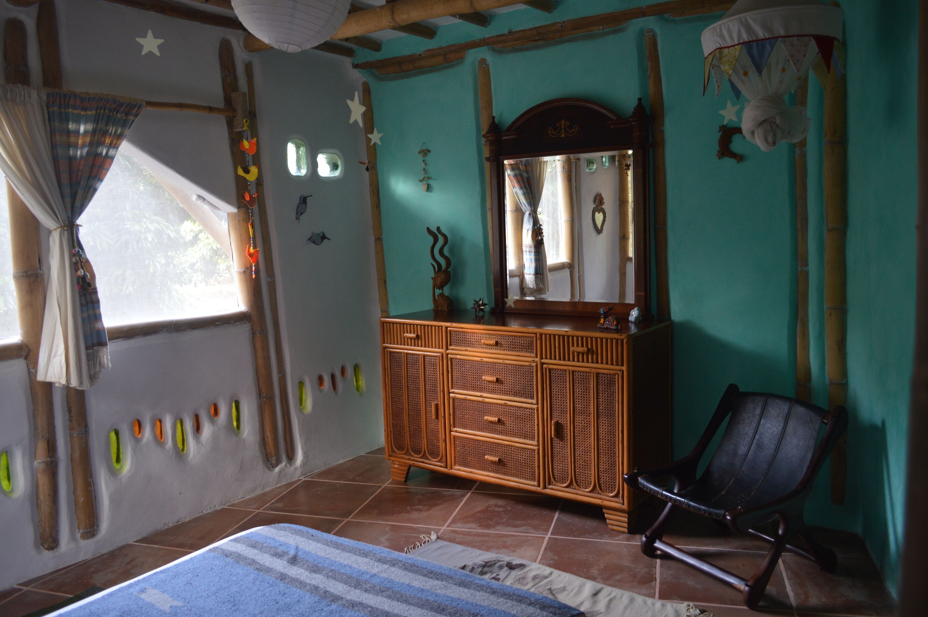 Casa Bambú - Amplia y acogedora, ubicada dentro de una granja ecológica