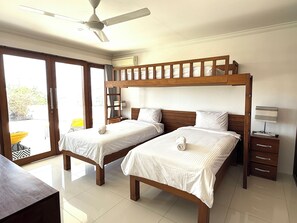 4 habitaciones y caja de seguridad en la habitación 