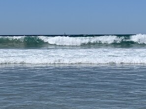 Am Strand, Liegestühle, Strandtücher