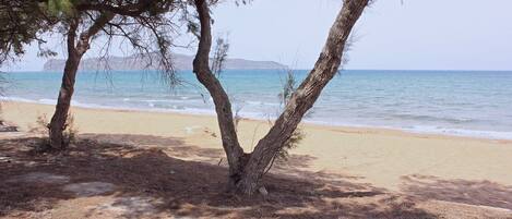 Aan het strand, strandlakens