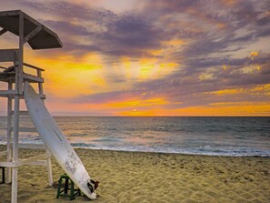 Aan het strand, strandlakens