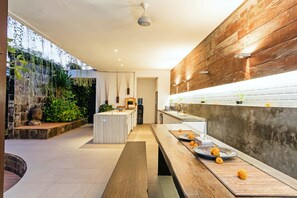 Outdoor dining