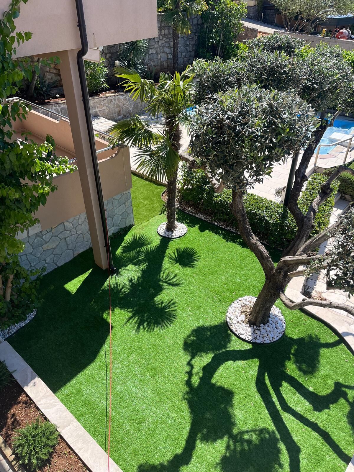 Overnattingsstedets uteområder