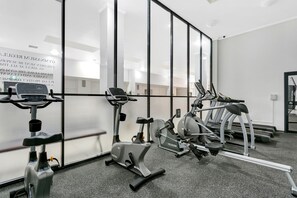 Fitness facility - St Leonards- HERB1 -  Herbert Street - Stylish 1BR with Balcony Parking in the Heart of St Leonards (ST LEONARDS)