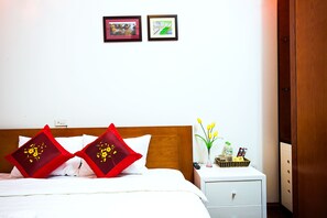 1 Schlafzimmer, Bügeleisen/Bügelbrett, Internetzugang, Bettwäsche