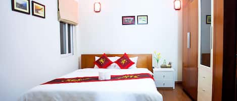 1 室のベッドルーム、アイロン / アイロン台、インターネット、ベッドシーツ