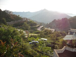 Utsikt fra overnattingsstedet