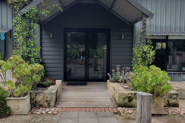 Front entrance