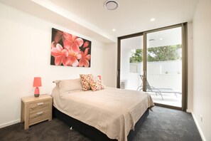 2 bedrooms, iron/ironing board