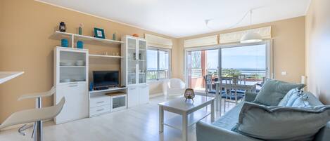 Smart TV, music library, video library