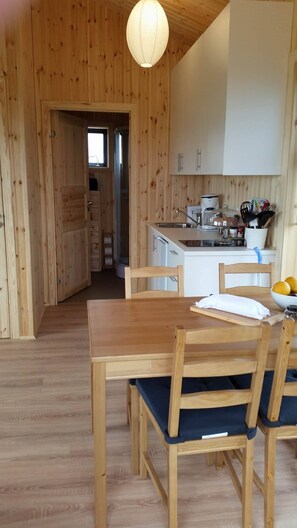 Dining - Hekla Cabin 1 volcano and glacier slope (Hella)