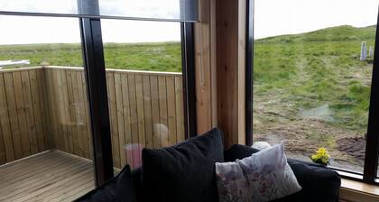 Hekla Cabin 1 tulivuori ja jäätikköäkymä