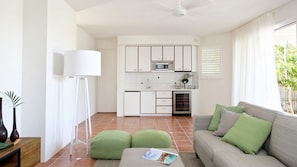 TV, fireplace, DVD player, stereo