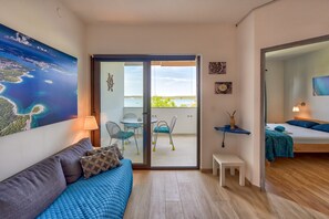 1 Schlafzimmer, Reisekinderbett, kostenloses WLAN, Bettwäsche