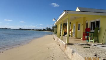 Sun-loungers, beach towels
