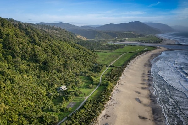 On the beach, surfing, kayaking, fishing