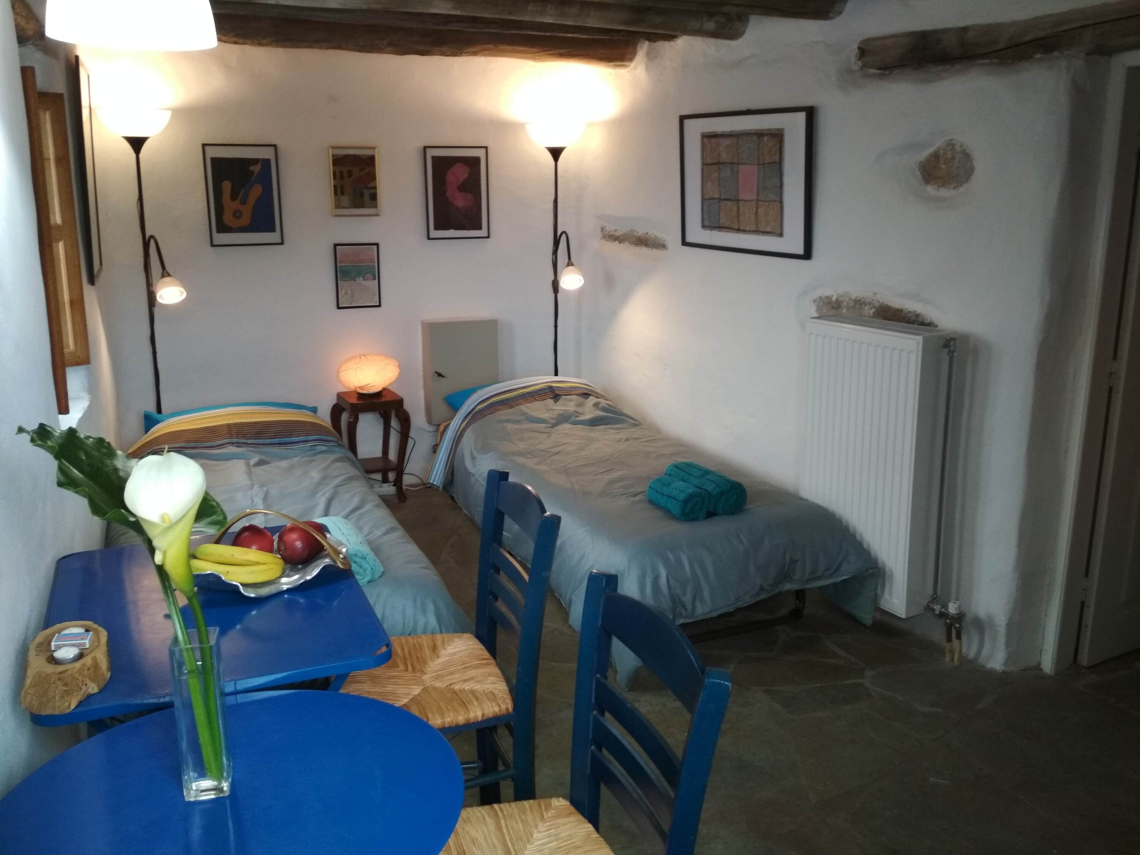 Cyclades Olive Museum's Guest House with free 1 h tour to the Olive Museum.