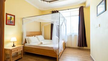 2 habitaciones, internet y ropa de cama