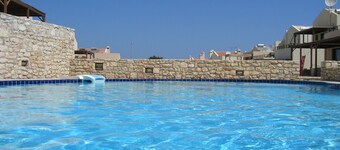 Hus for 2 til 5 personer i Georgioupolis