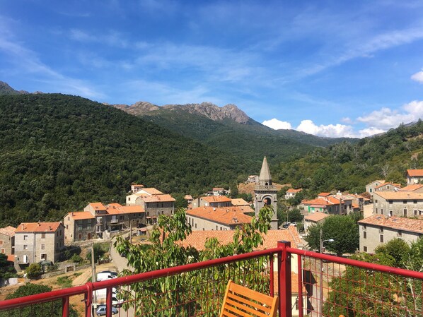 Property grounds - Typical mountain houses in a small quiet village 30mn Ajaccio (frasseto)