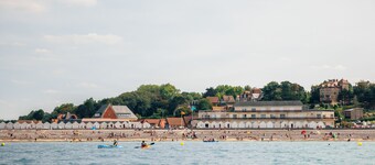 春、丸い家、静かな、広い庭、ゲーム、ペット歓迎を噛みます。