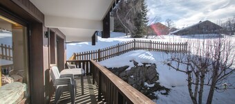 Megève-Mont d'Arbois, T3 RENOVATED, 50m2, 4 pers. located 5 minutes from the slopes.