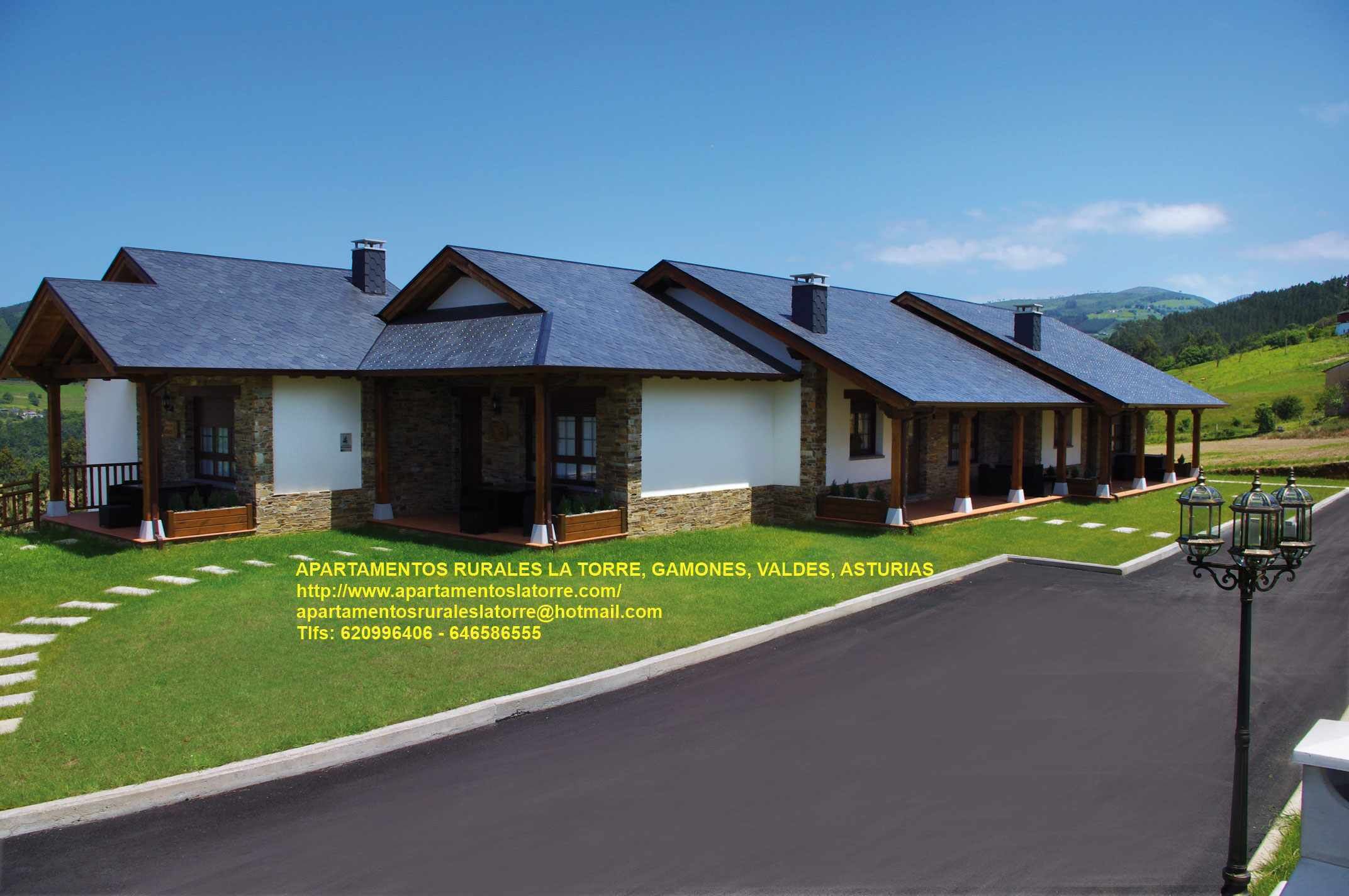 Aptos. Rurales La Torre, "The King of the Tower" between Luarca and Cudillero