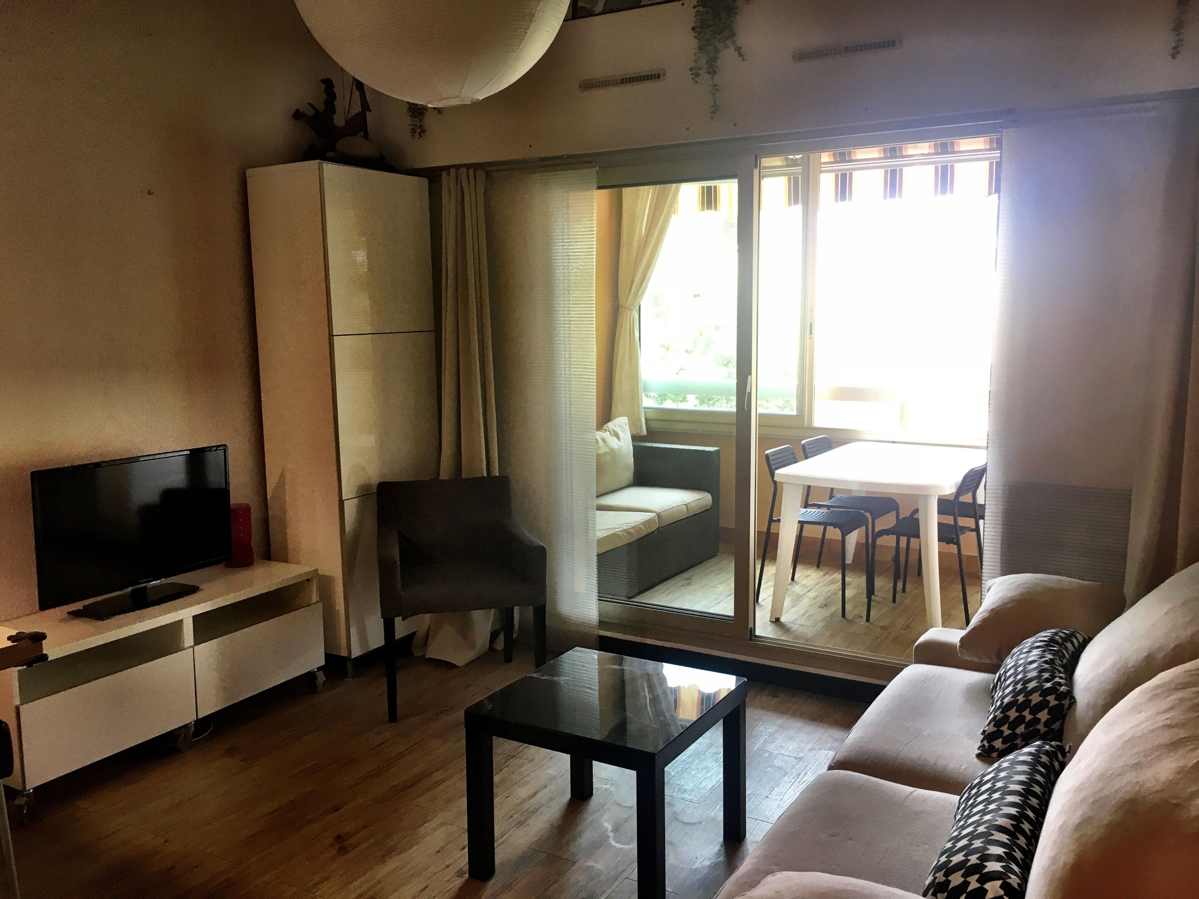 T2 duplex apartment + mezzanine Argentiere Plage waterfront sea view