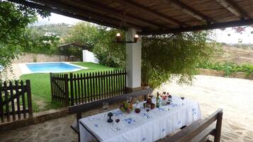 Udendørs spisemuligheder