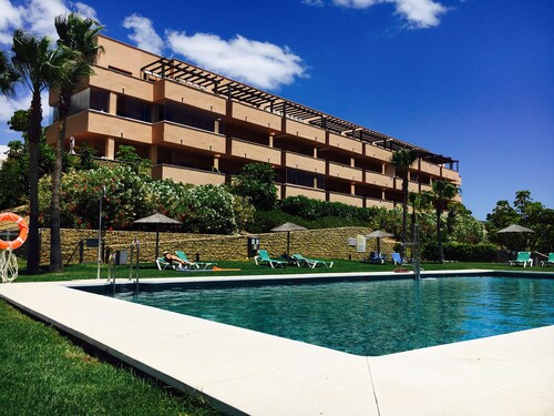 Kattohuoneisto merinäköalalla Costa de Sol / ilmainen WIFI