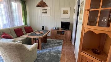 Fernseher, Kamin