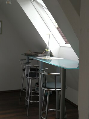 Dining - Glückauf in the attic - beautiful and inexpensive (Oberhausen)