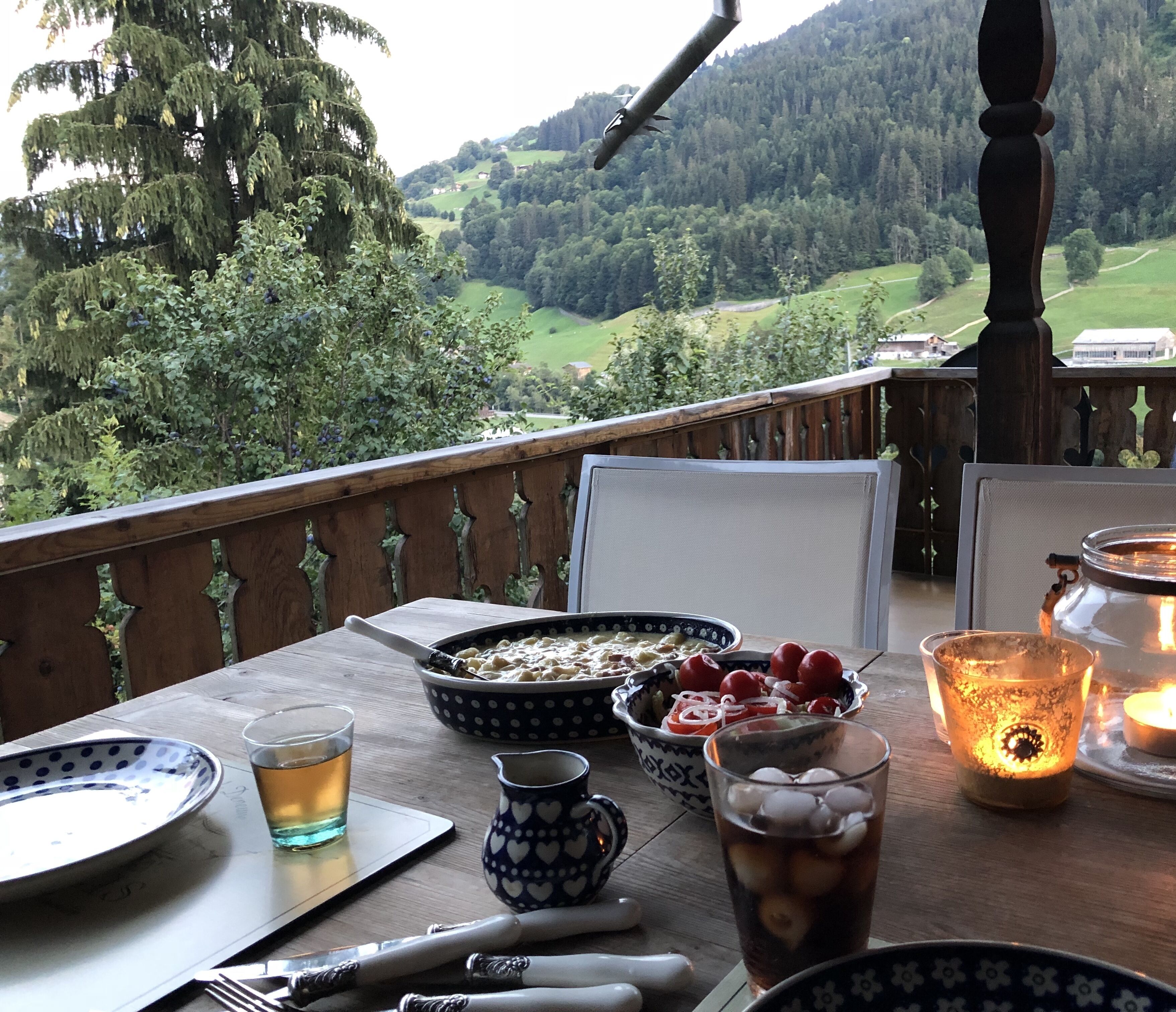 Speisen im Freien