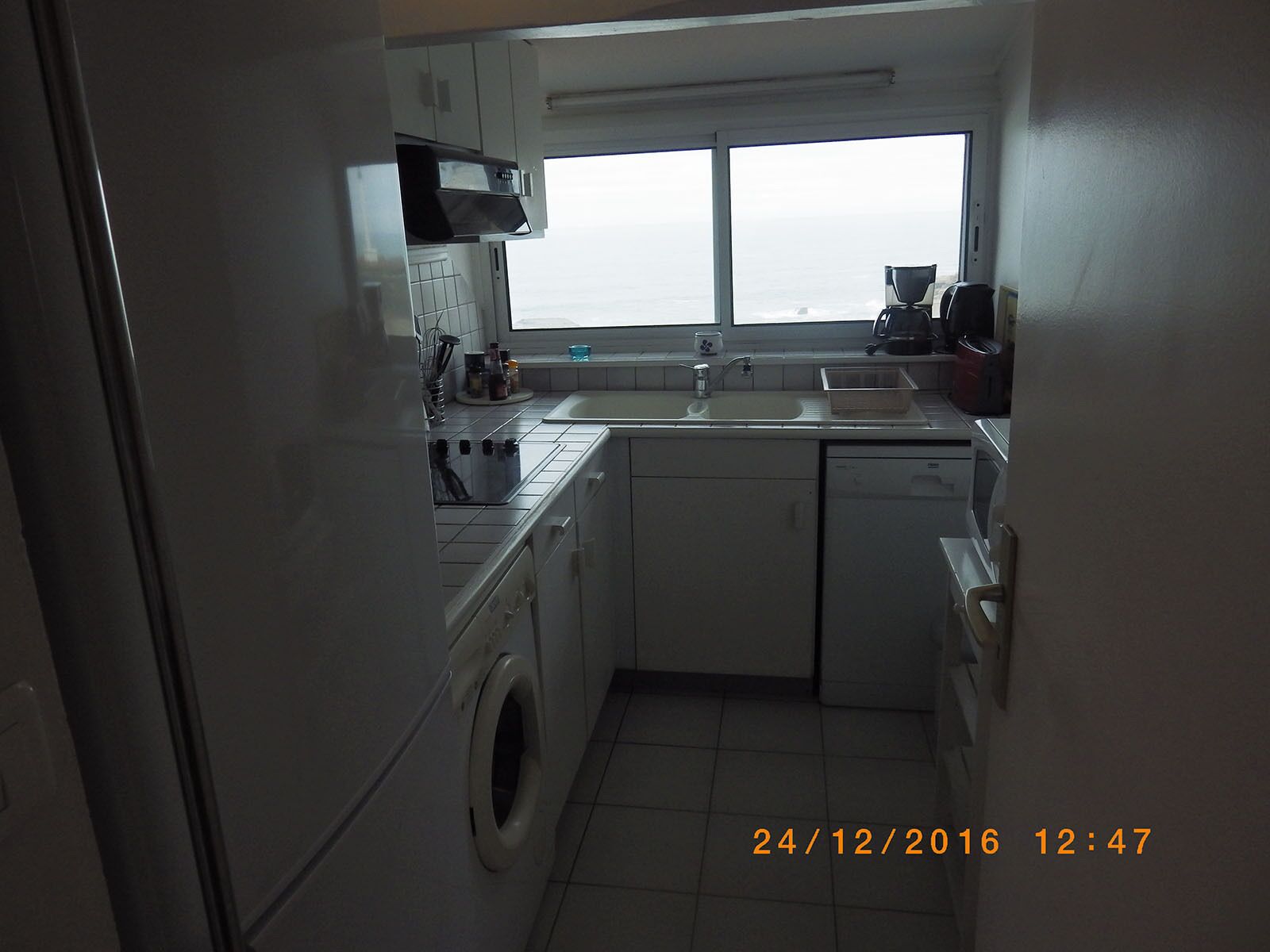 magnificent apartment with a view of the sea and the city of Biarritz