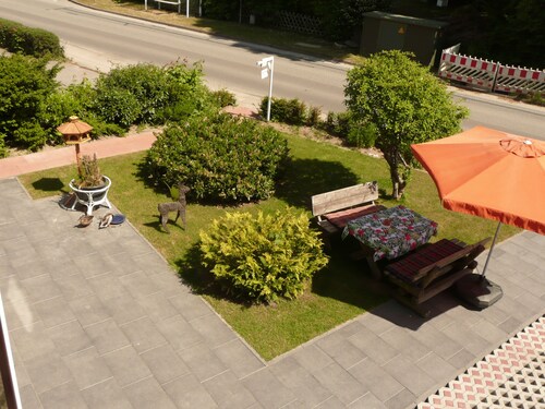 Free to the sun and large roof terrace