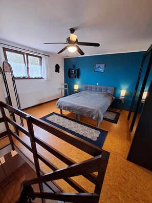 3 chambres, fer et planche Ă repasser, Wi-Fi gratuit