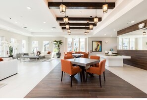 Condo, 4 Bedrooms | Lobby sitting area - Magical Townhouse with balcony at Summerville resort SU7528 (Kissimmee)