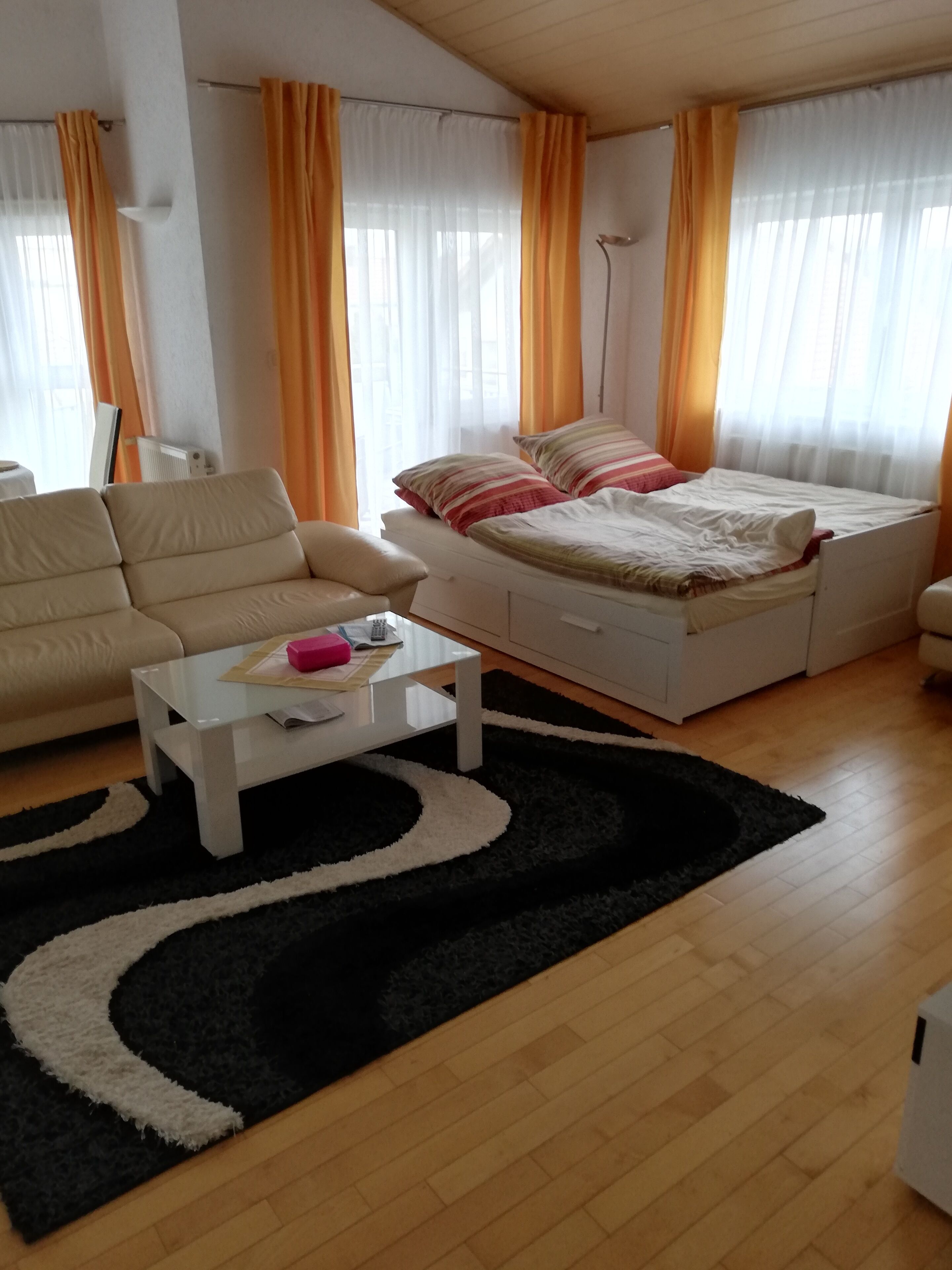 Exclusive living with fireplace