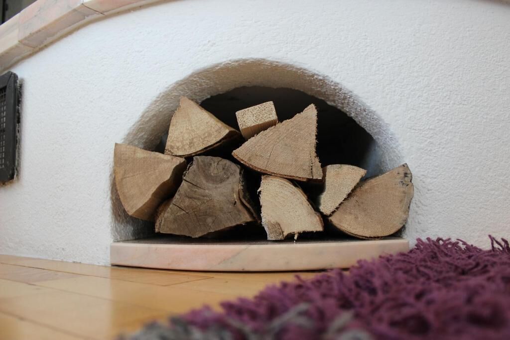 Exclusive living with fireplace