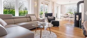 Reethaus MeerFerien with an unobstructed view of the Wiek—exclusive & unspoiled