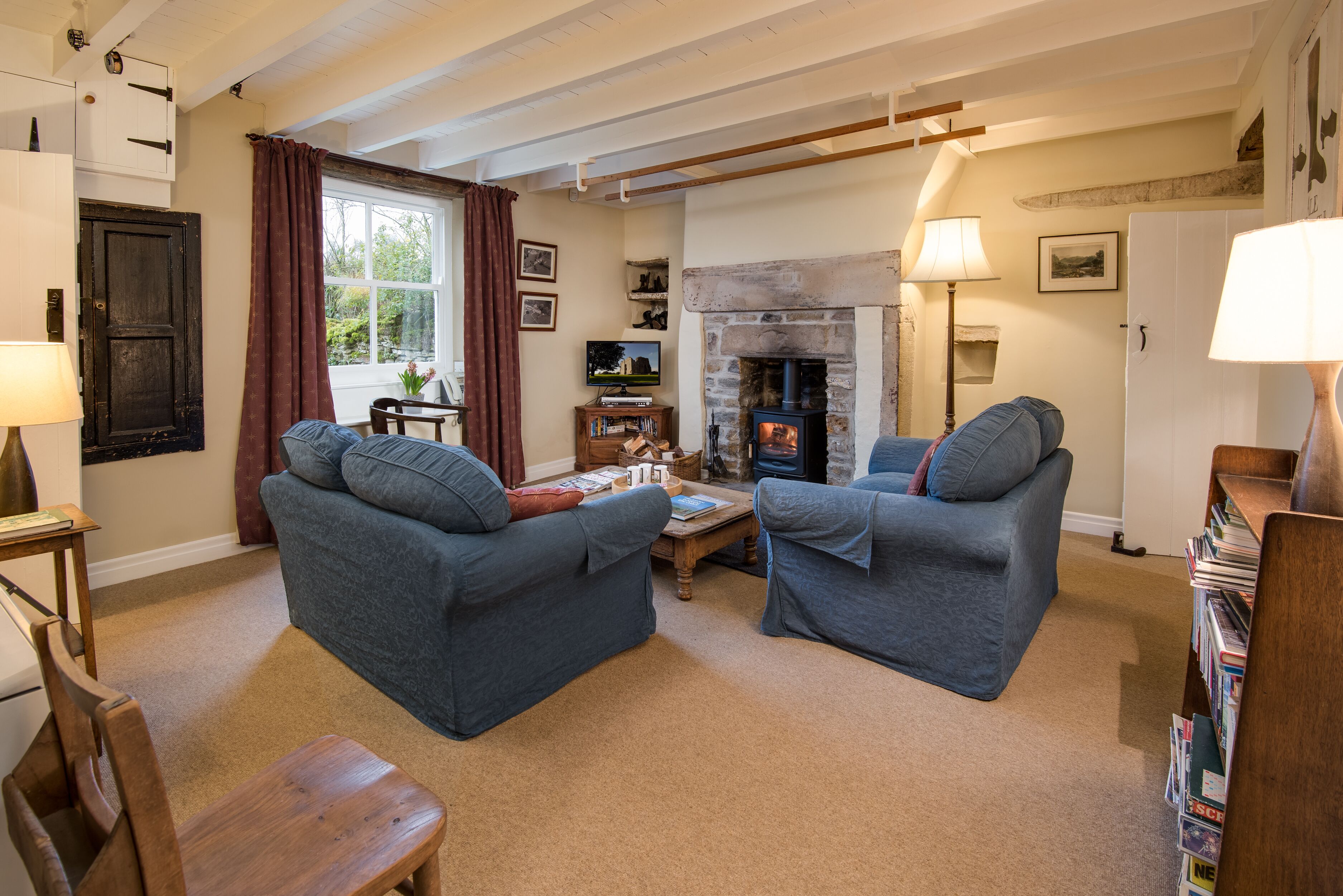 Idyllic cottage on the banks of the River Tees, Yorkshire / Durham border