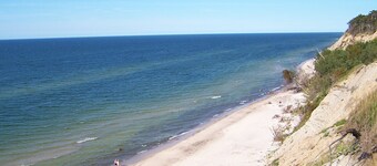 Apartment for 5p., 450m v. Beach entrance and nature park with shifting dunes