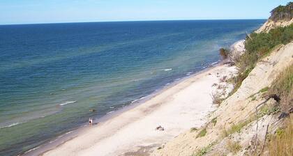 Apartment for 5p., 450m v. Beach entrance and nature park with shifting dunes