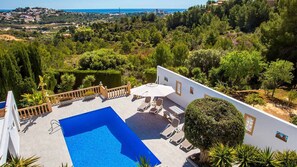 Pool - Luksus villa med private pool, 3 km fra stranden (Calpe)