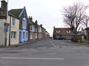 Third-party on-site parking, car recommended