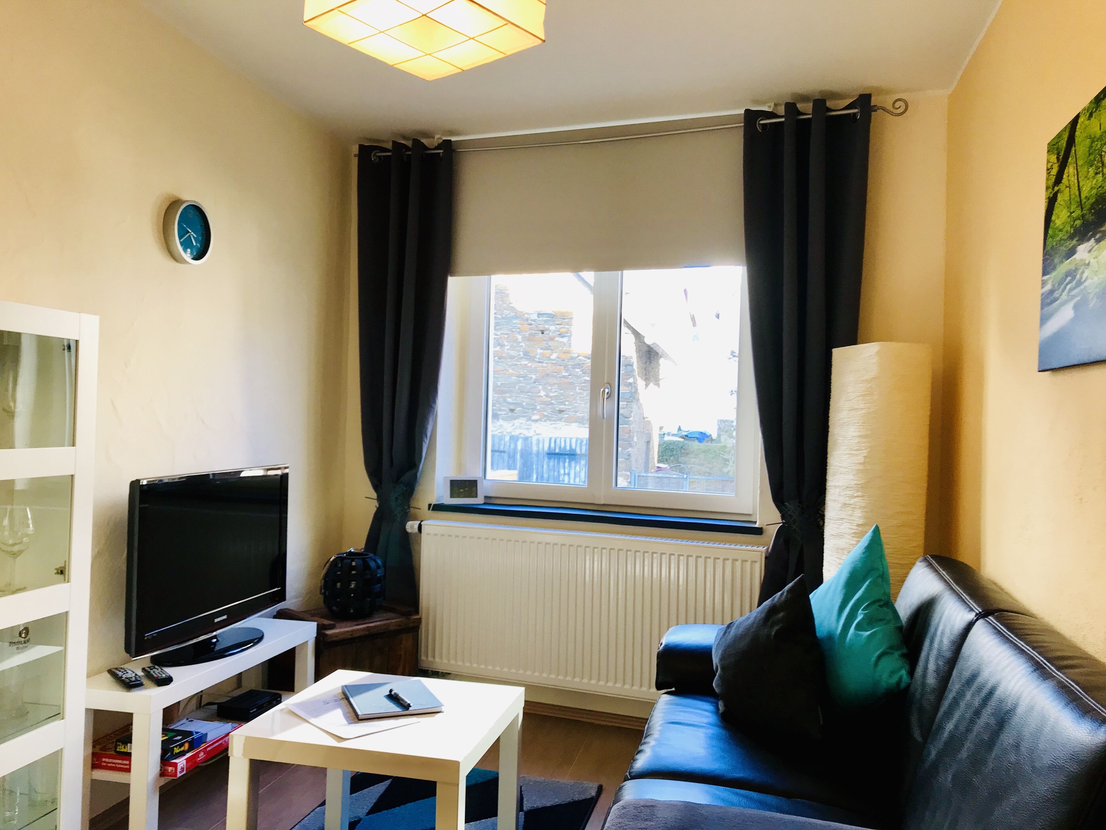 cozy apartment on the stream in the beautiful Moselle Pomerania