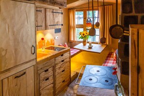 Kühlschrank, Herdplatte, Geschirrspüler