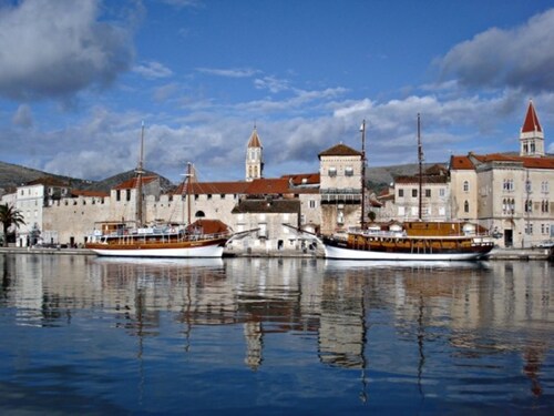 Family-friendly apartments by the sea Okrug Gornji Trogir Split