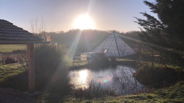 Enceinte de l’hébergement